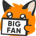 :blobfoxsignbigfan: