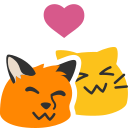 :revblobfoxcatsnuggle: