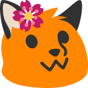 :revblobfoxflowerhair: