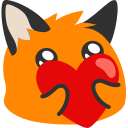 :revblobfoxheartcute: